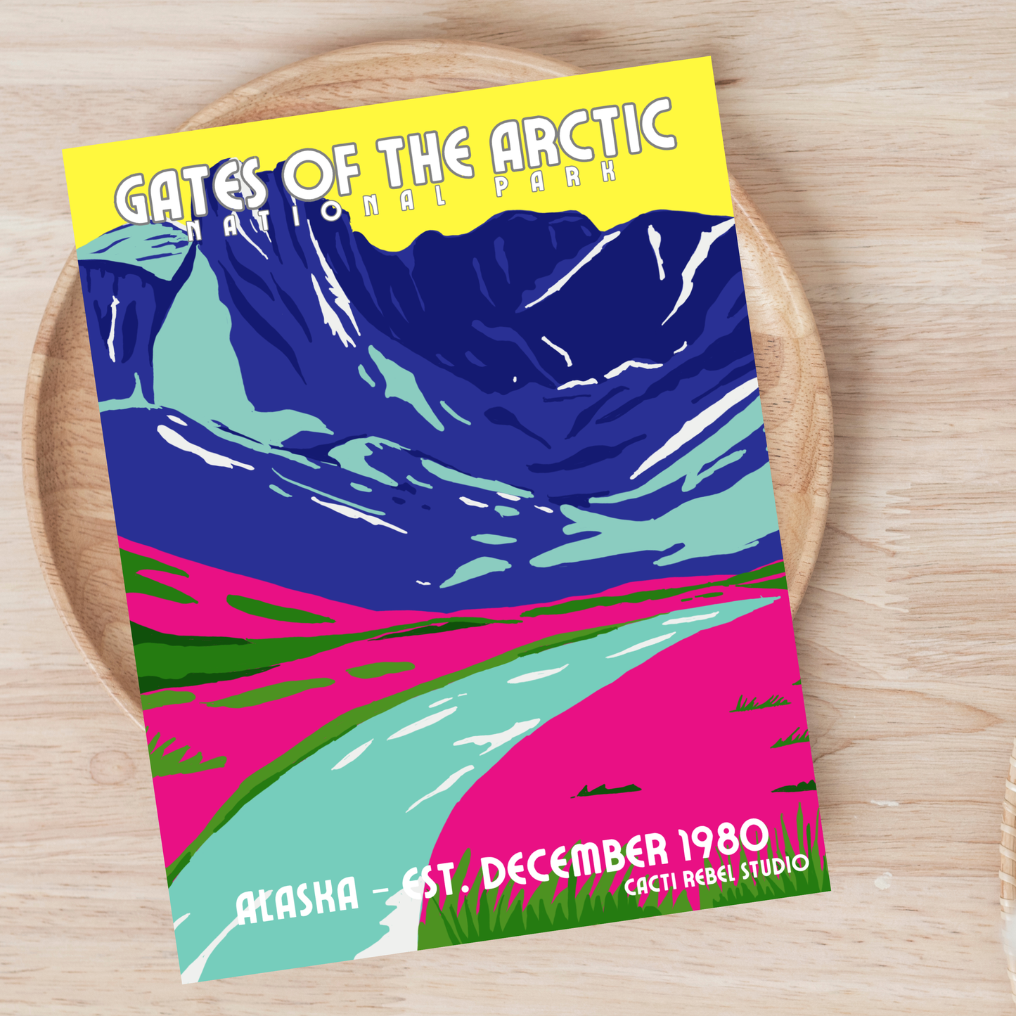 Gates of the Arctic National Park Postcard
