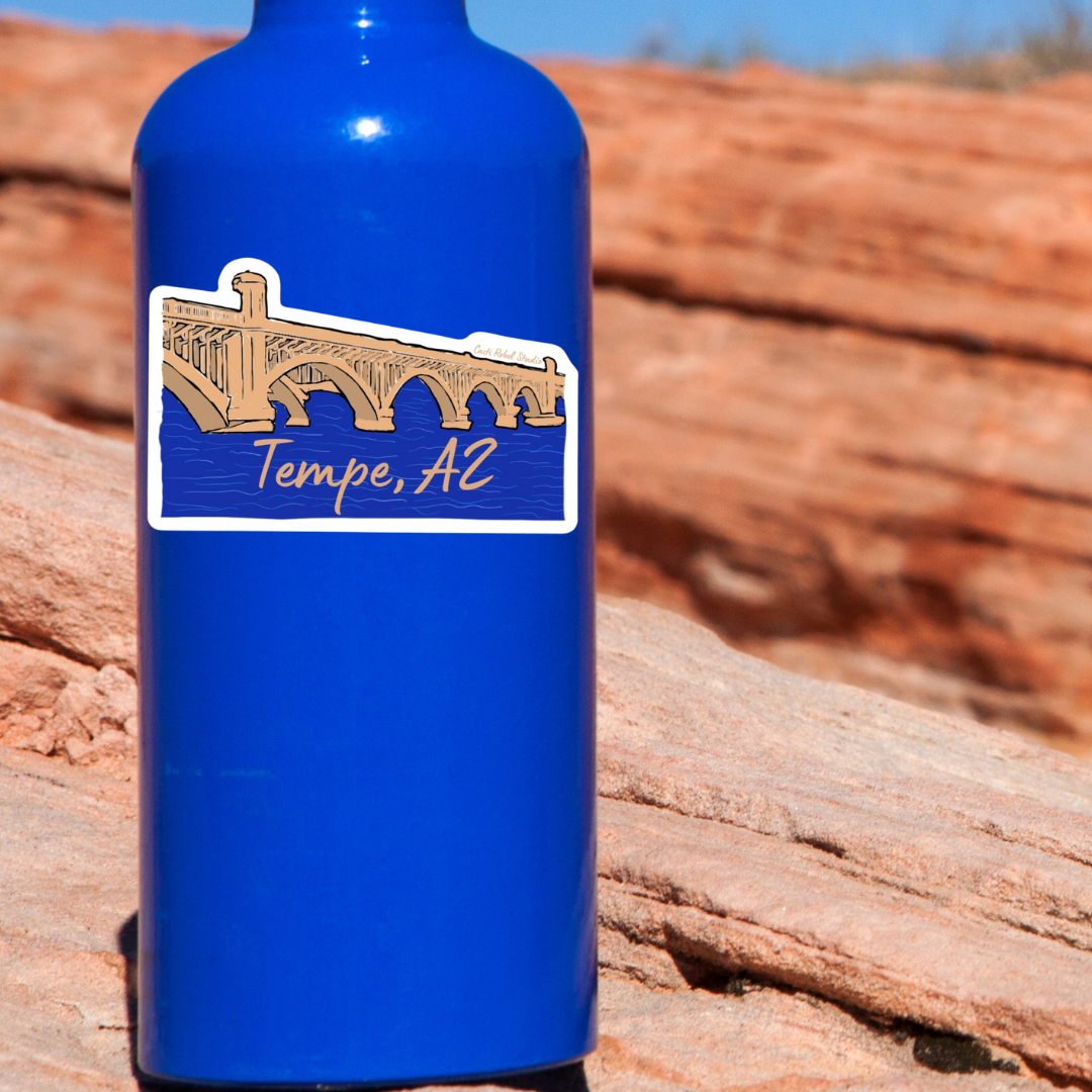 Tempe, Arizona Bridge Sticker