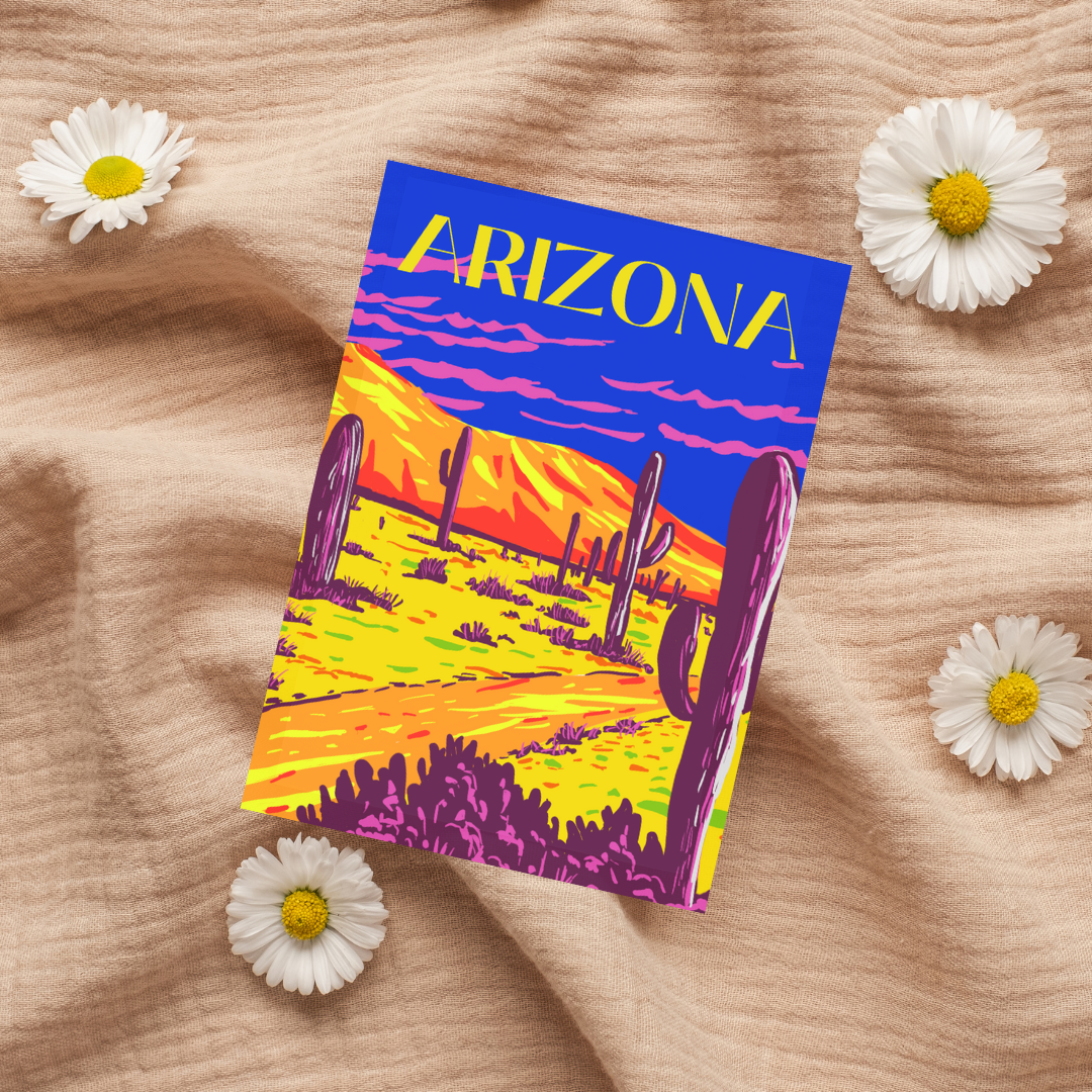 Path in the Desert Postcard
