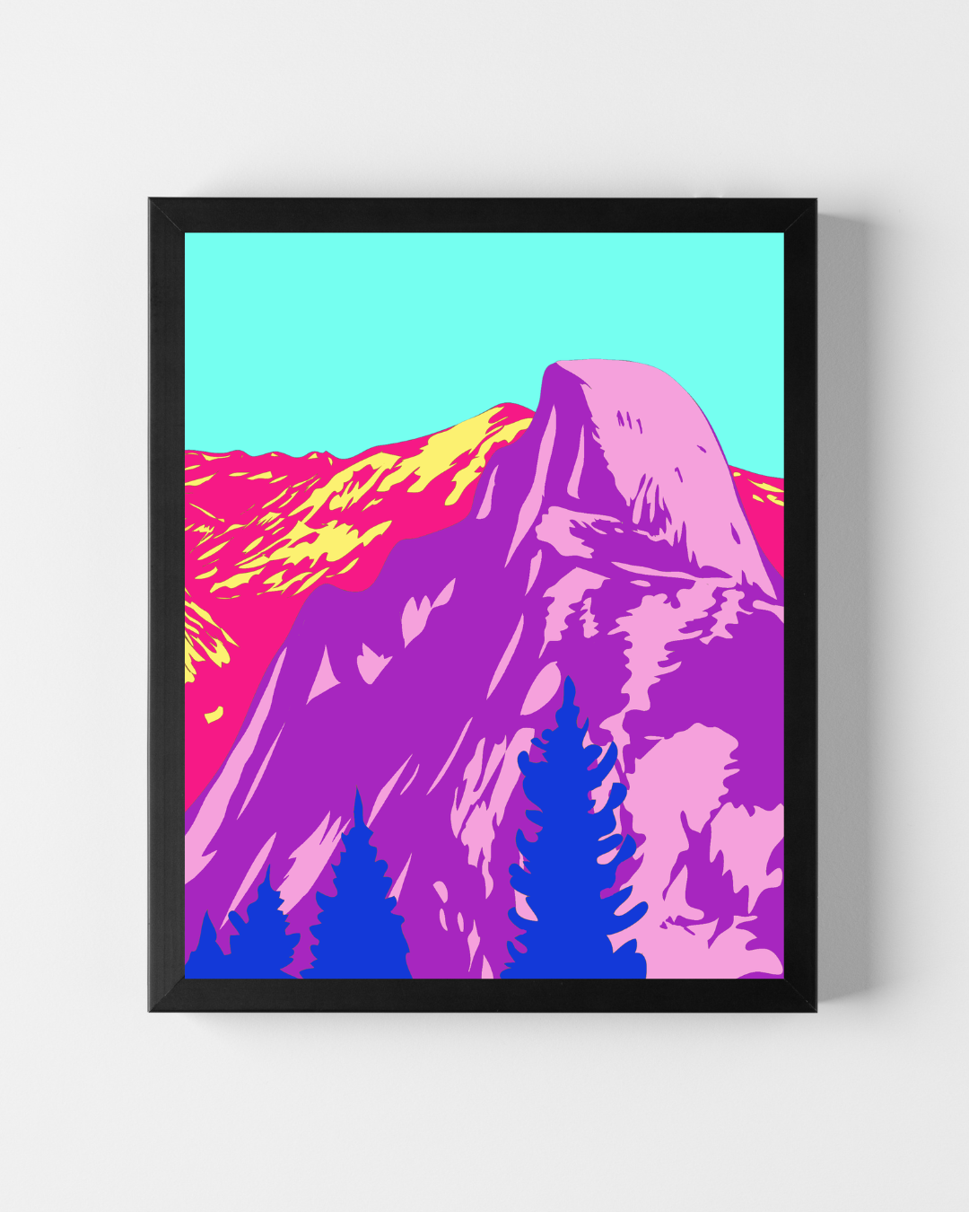 Yosemite Half Dome Art Print