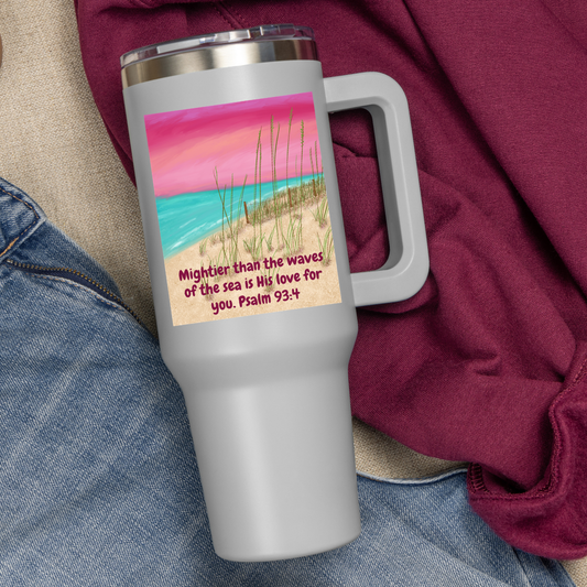 Mightier Than The Waves Sticker
