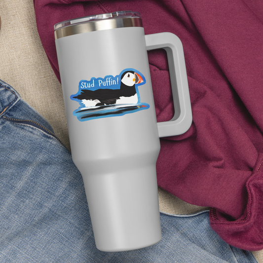 Stud Puffin Sticker
