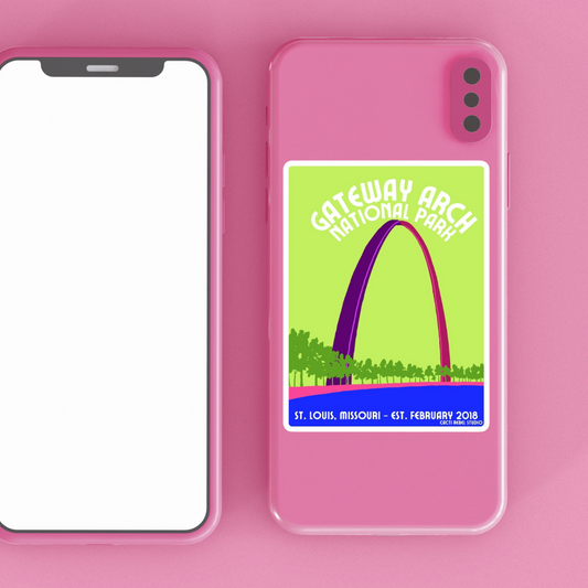 Gateway Arch National Park Sticker