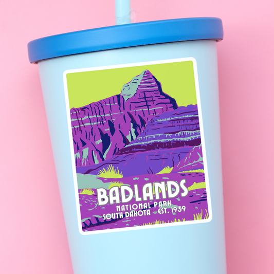 Badlands National Park: South Dakota Sticker