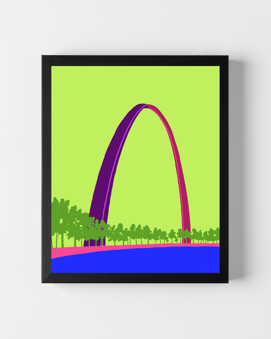 Gateway Arch National Park Art Print