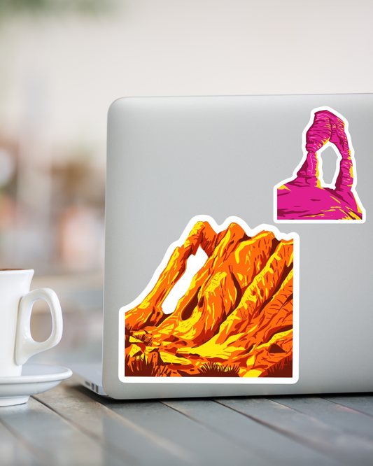 Valley of Fire Nevada State Park: Arches Sticker