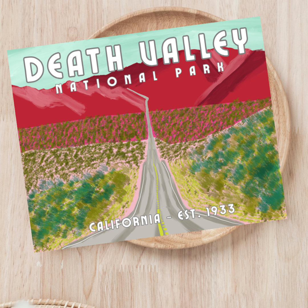 Death Valley National Park Postcard