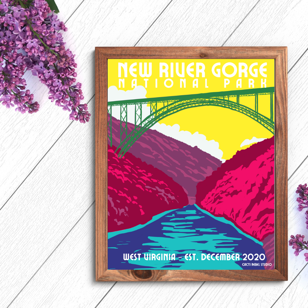 New River Gorge National Park Art Print