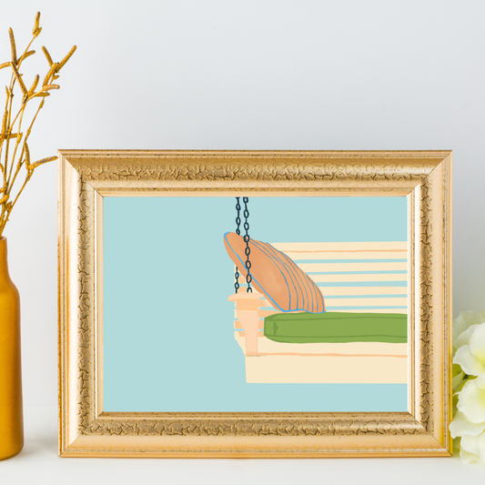 Stay Awhile - When a Porch Swing is More then Just a Porch Swing