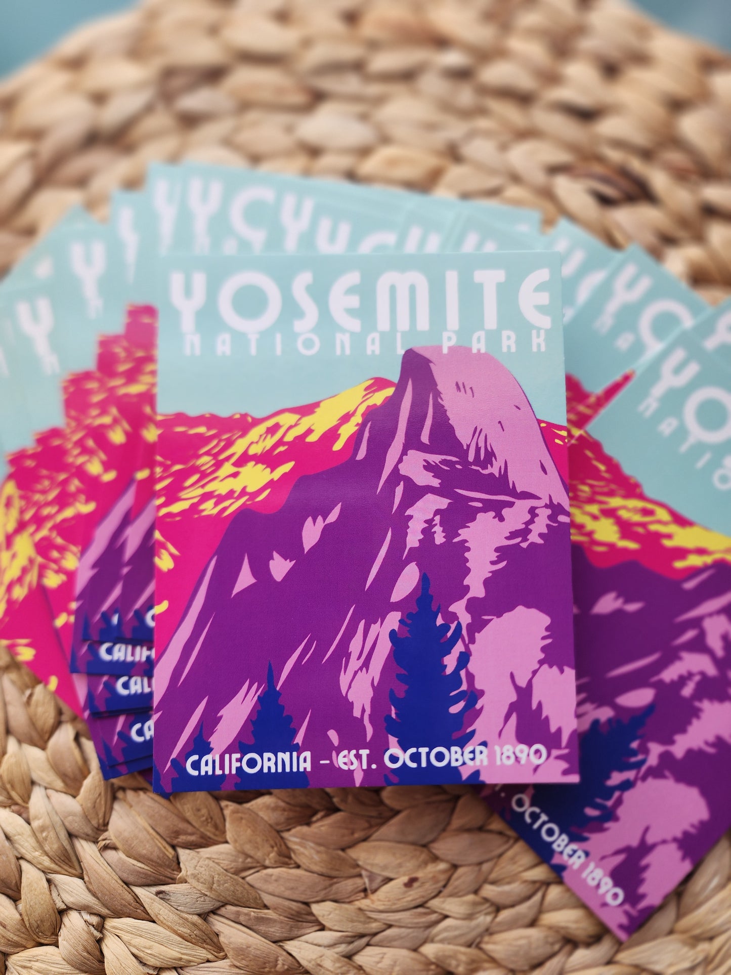 Yosemite Half Dome Postcard
