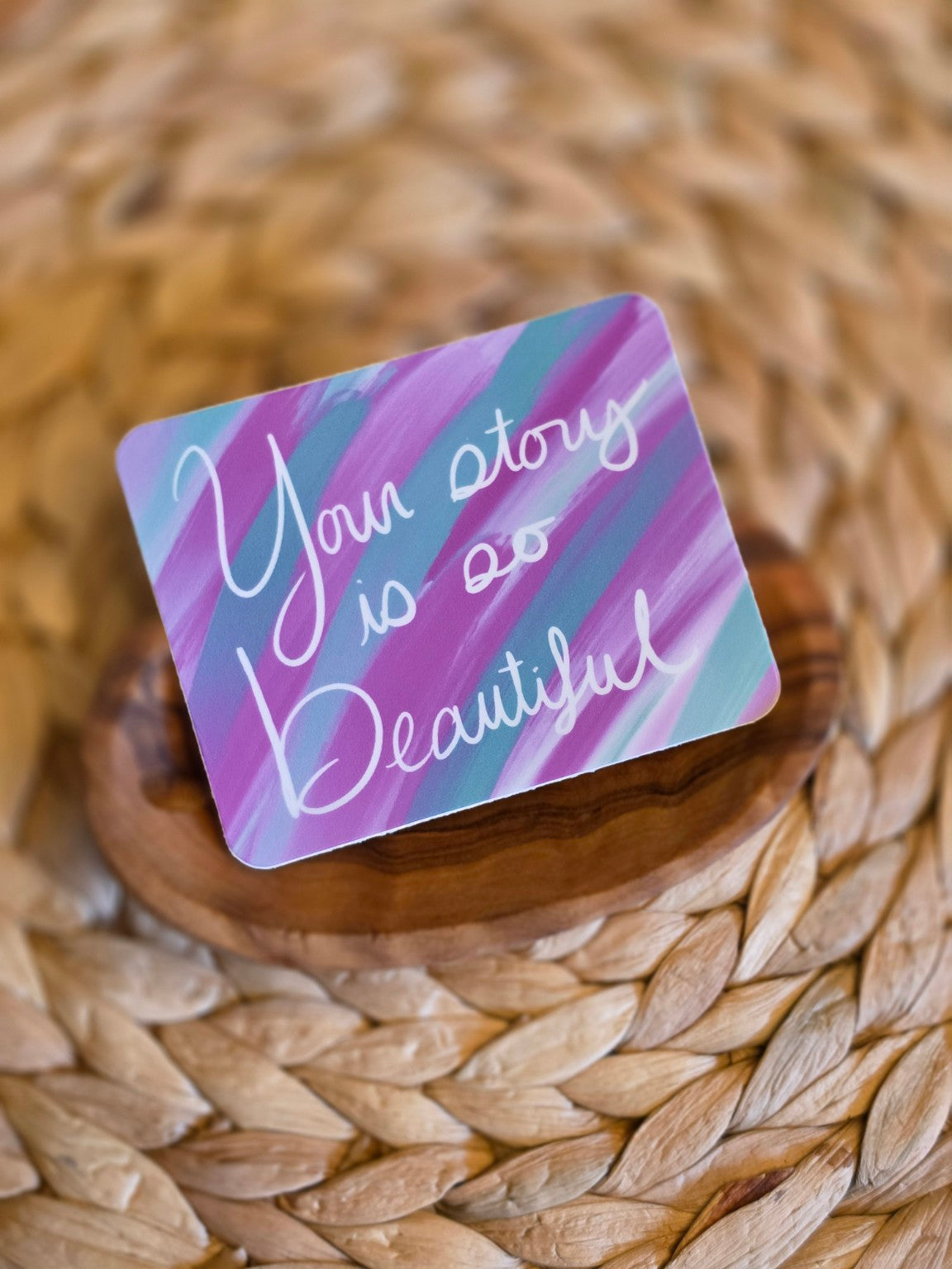 You Are So Beautiful Vinyl Sticker