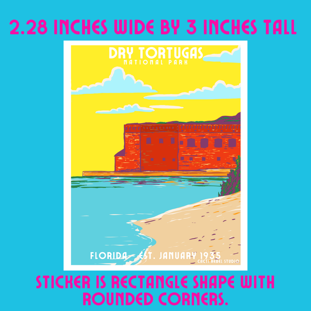 Dry Tortugas National Park Sticker
