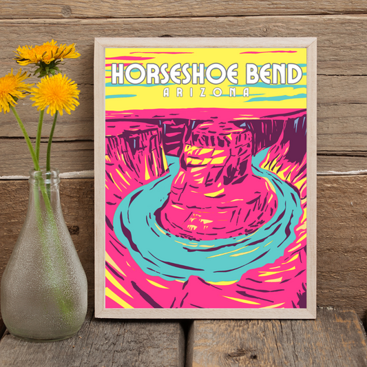 Horseshoe Bend Art Print