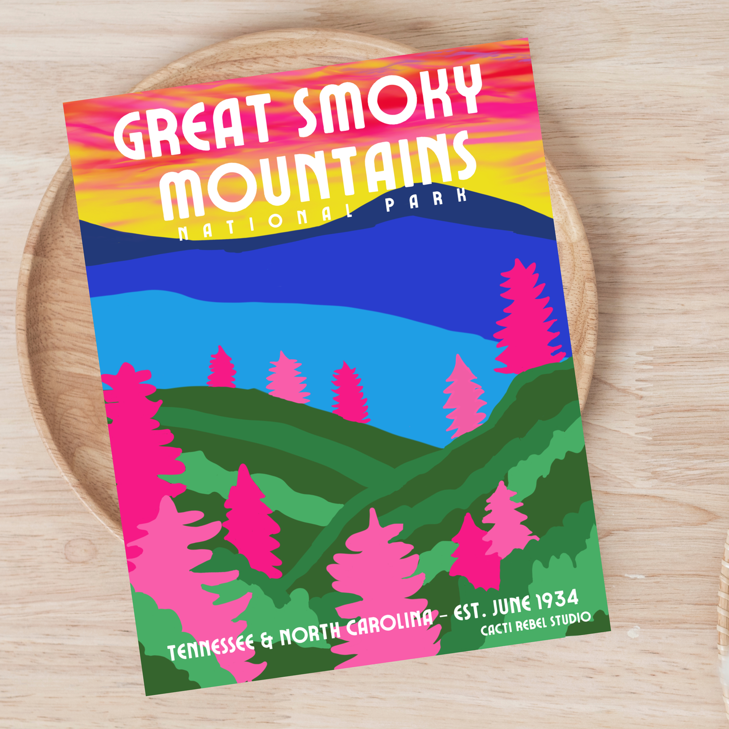 Great Smoky Mountains National Park Postcard