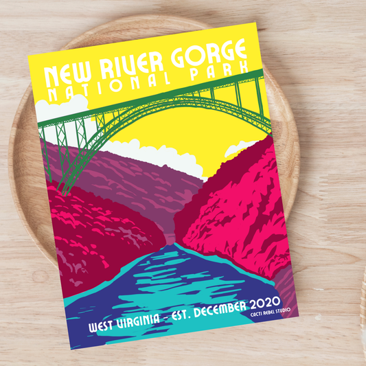 New River Gorge National Park Postcard