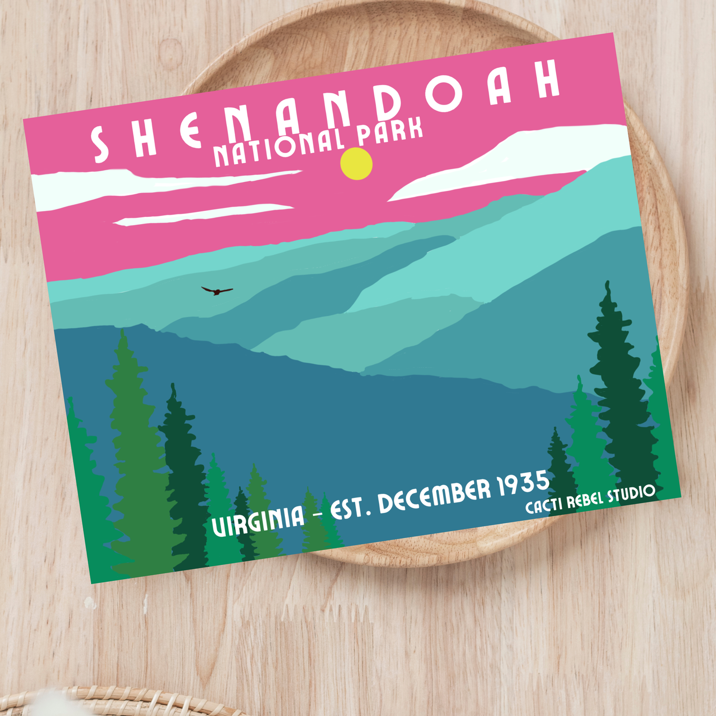 Shenandoah National Park Postcard