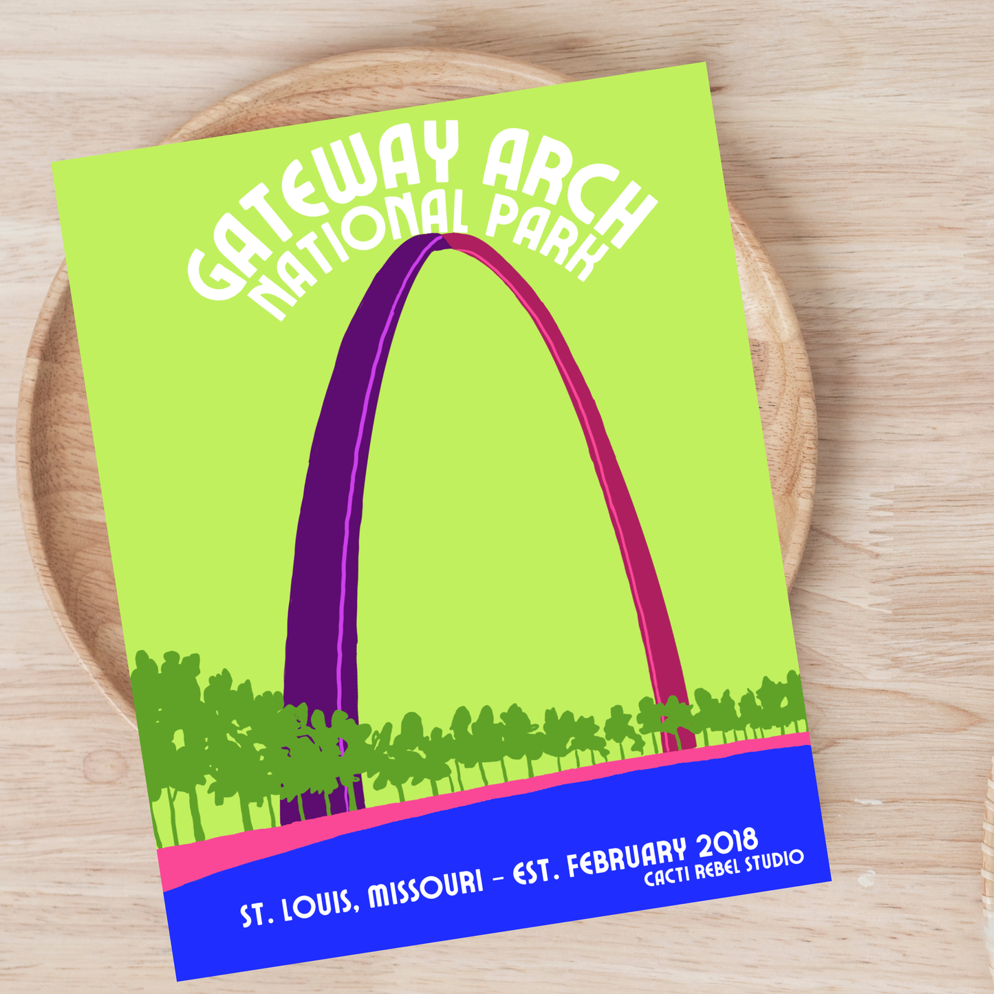 St. Louis Gateway Arch Postcard