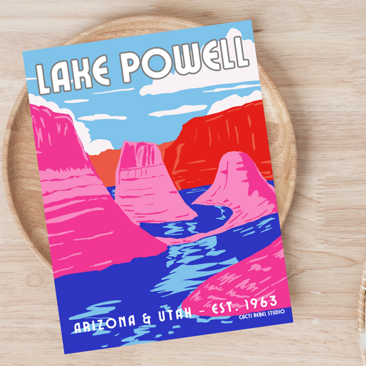 Lake Powell Postcard