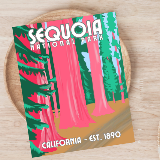 Sequoia National Park Sticker