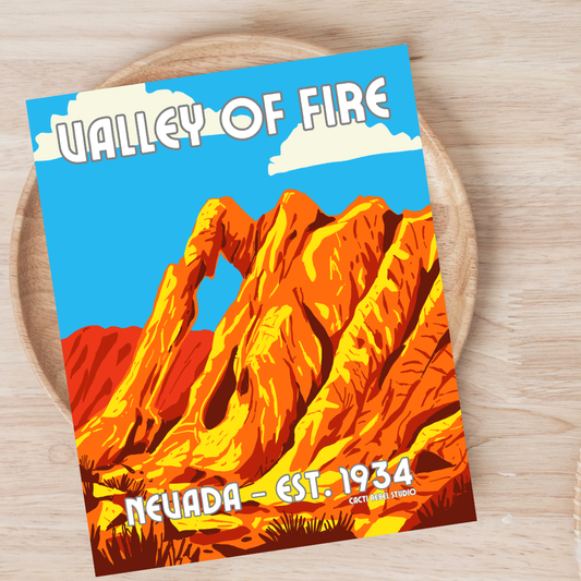 Valley of Fire Postcard
