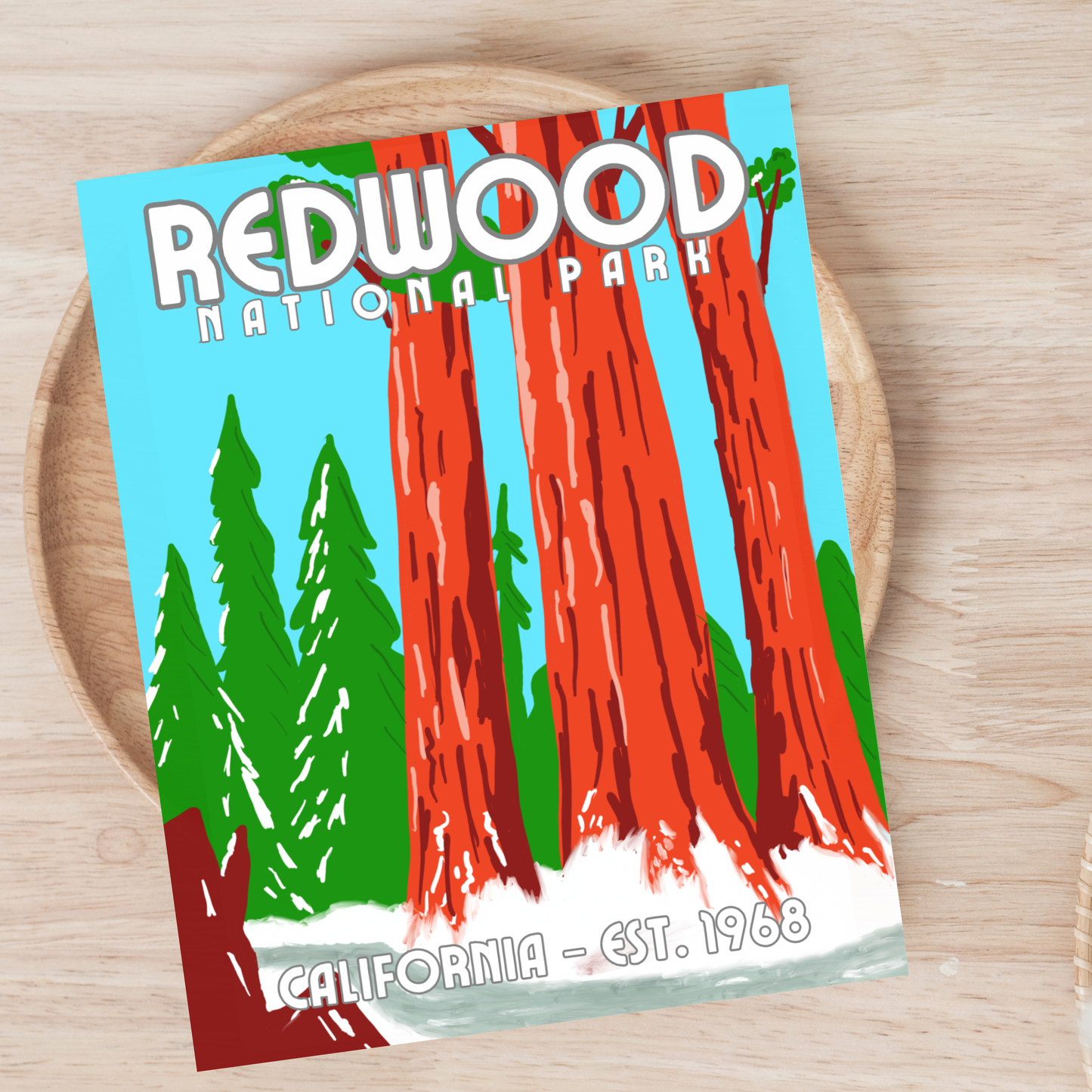 Redwood National Park Art Print