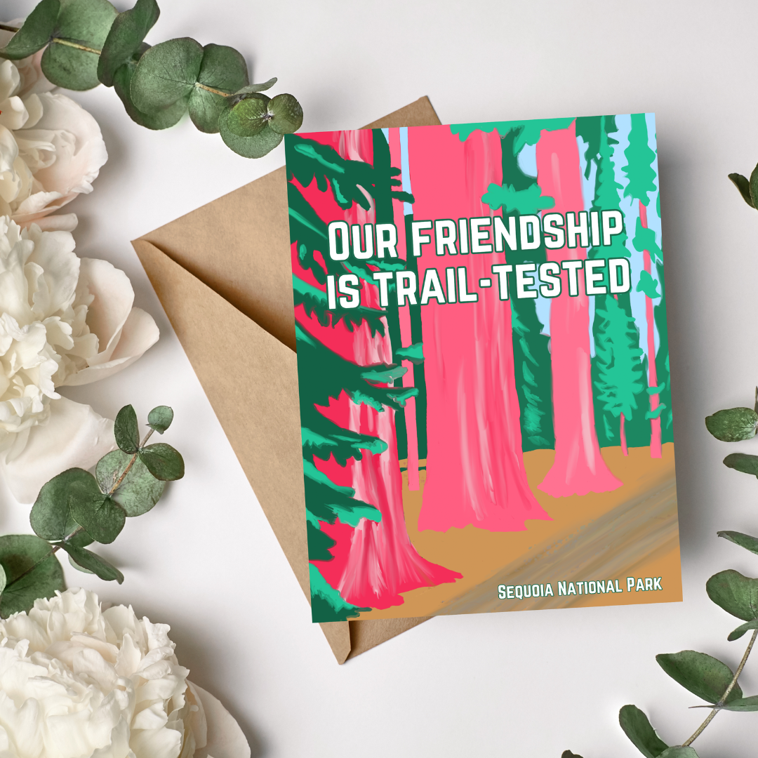 Trail-Tested Friendship Greeting Card