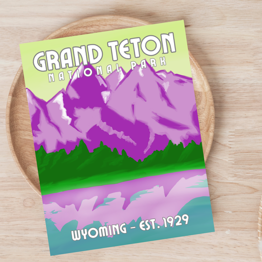 Grand Teton National Park Art Print