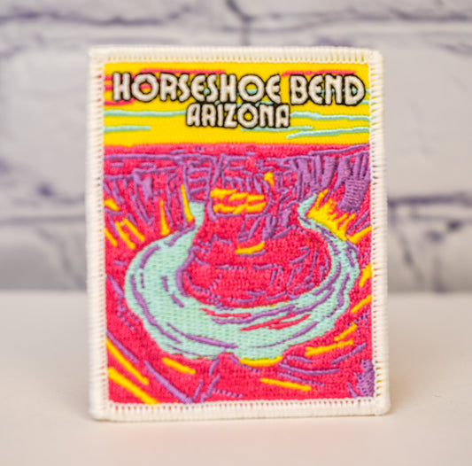 Horseshoe Bend Embroidered Patch