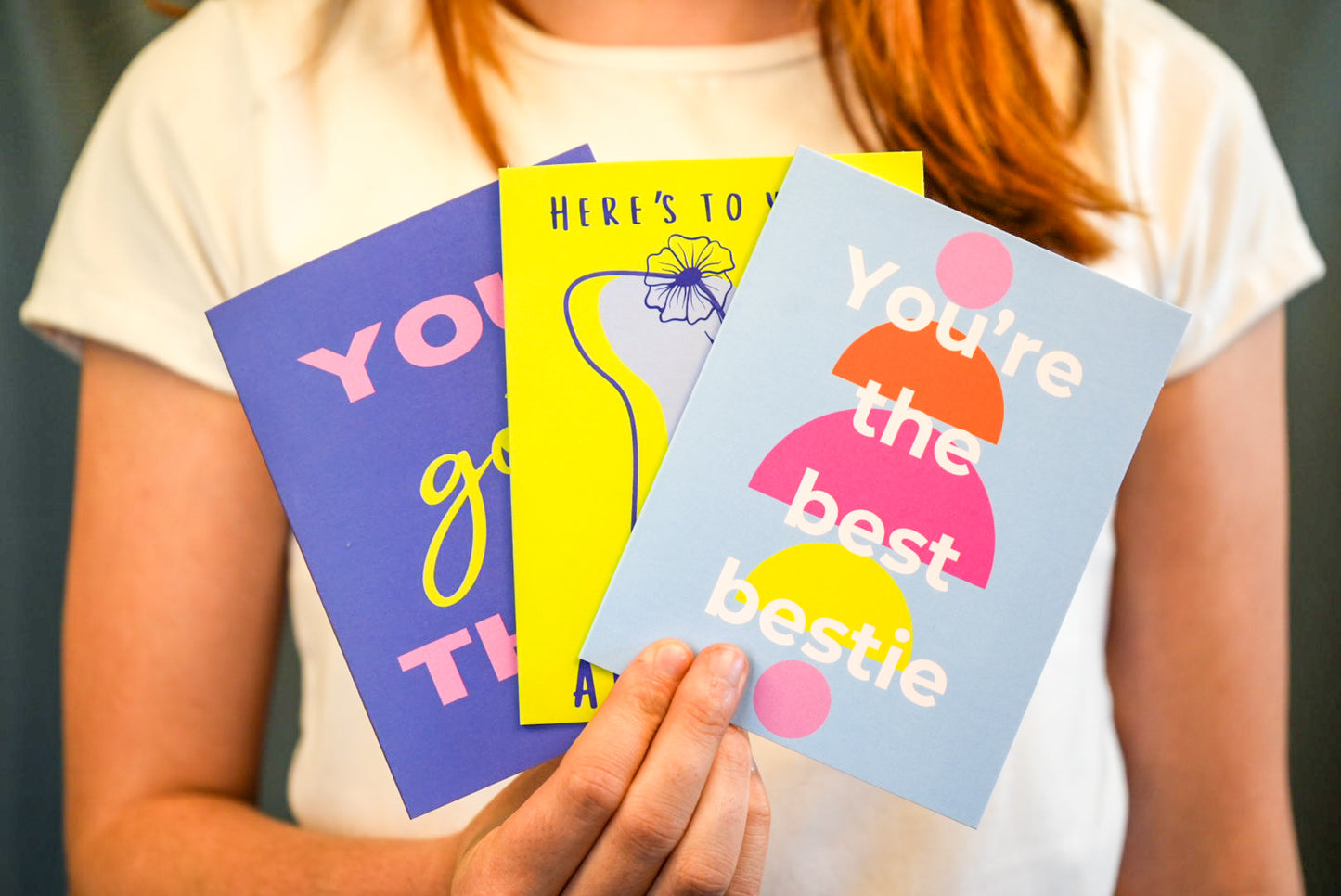 Your the best bestie card