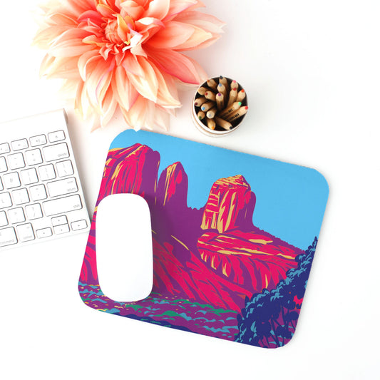 Sedona Mouse Pad | Arizona Red Rock Desk Accessory