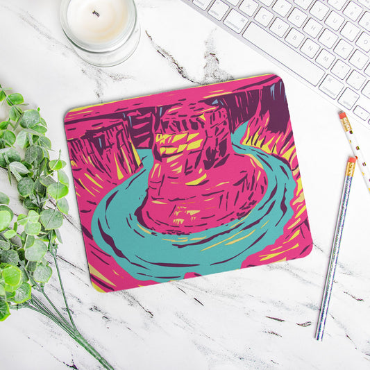 Horseshoe Bend Mouse Pad | Arizona Desk Accessory