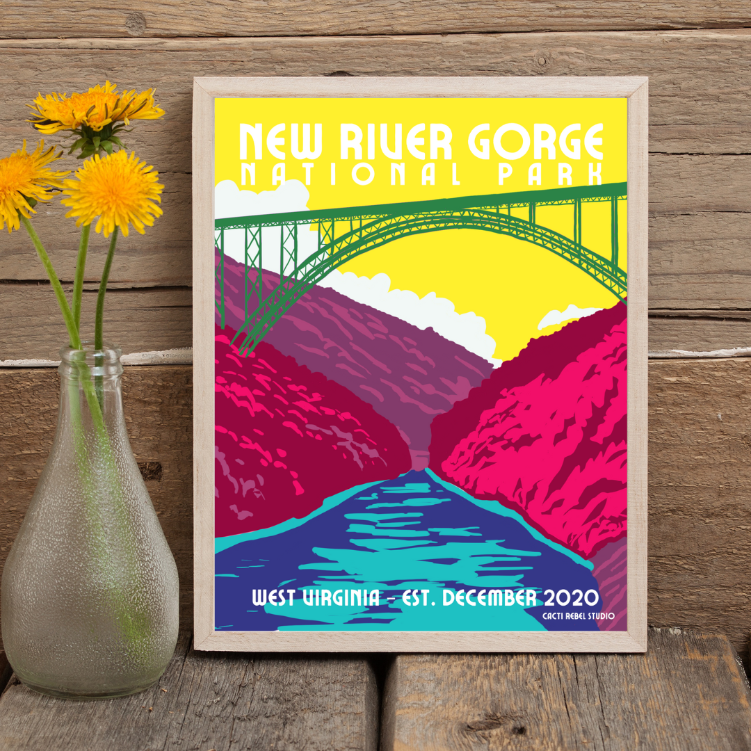 New River Gorge National Park Art Print
