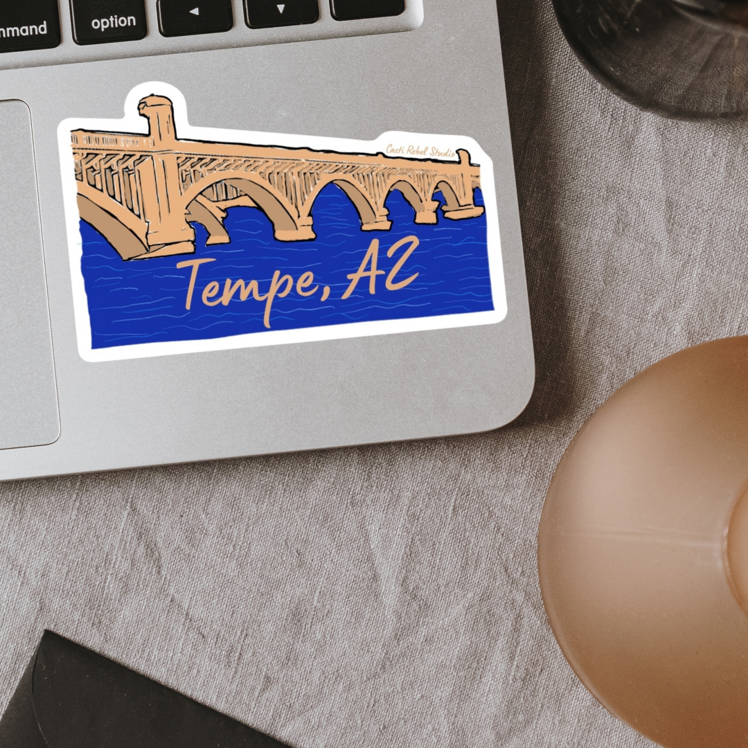 Tempe, Arizona Bridge Sticker