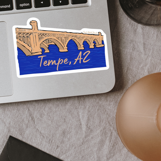 Tempe, Arizona Bridge Sticker