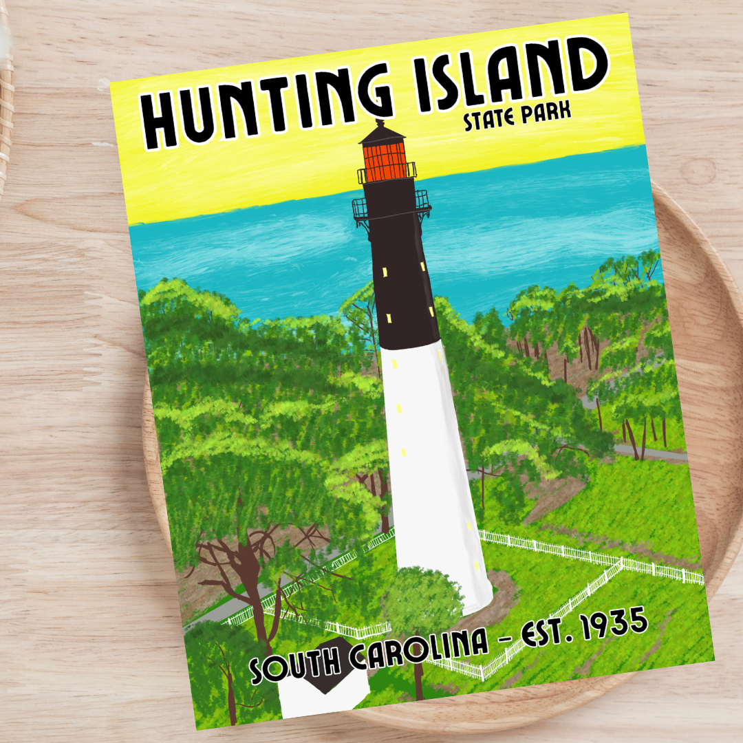 Hunting Island State Park, South Carolina Postcard