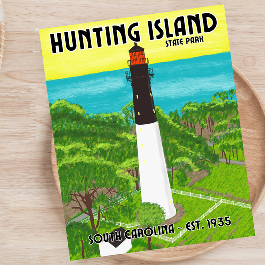 Hunting Island State Park, South Carolina Postcard