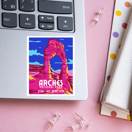 Arches National Park Sticker