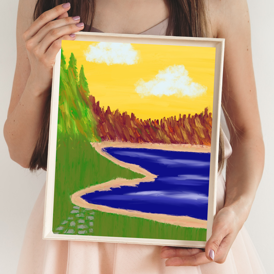 Tennessee in the Fall Art Print
