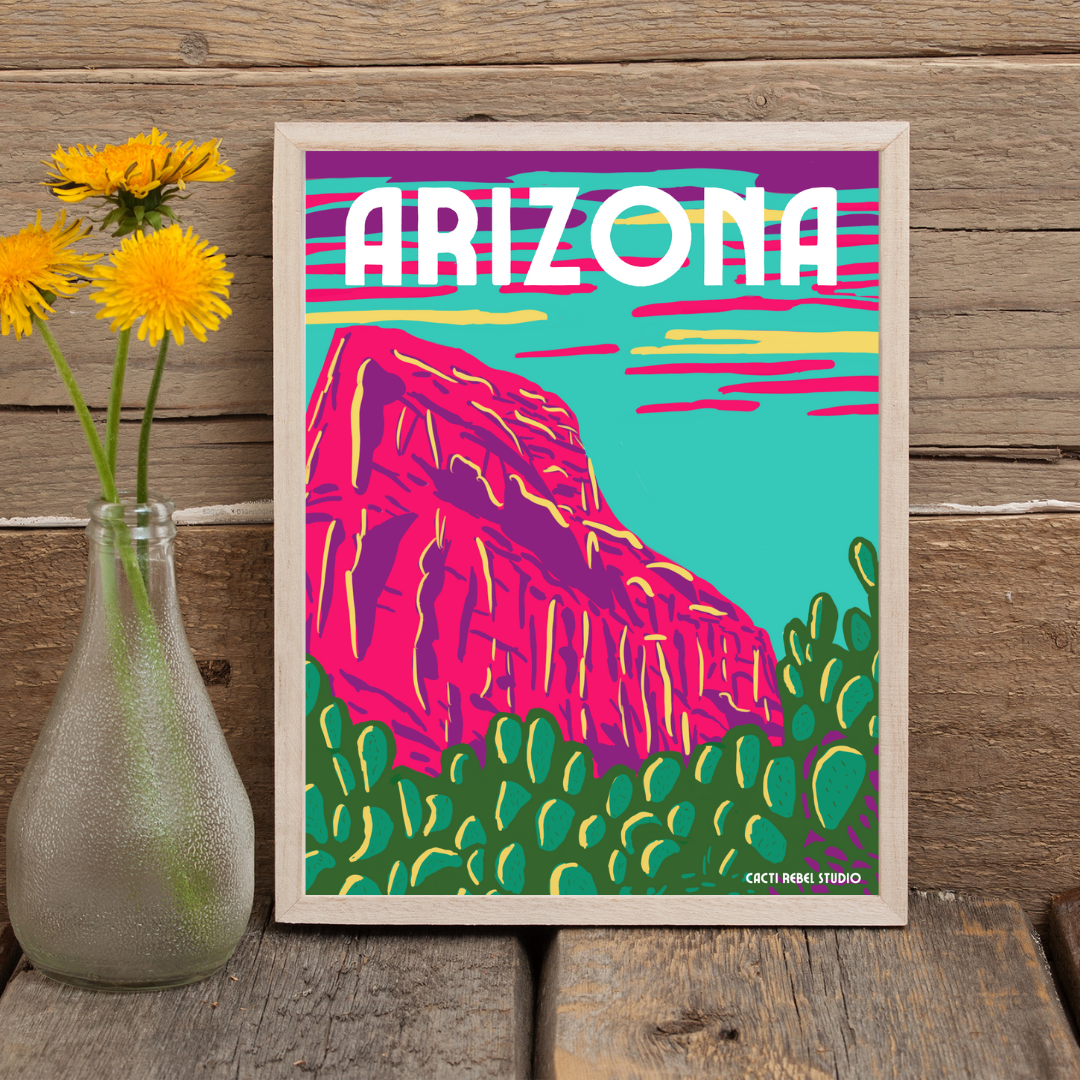 Arizona Art Print + Canvas