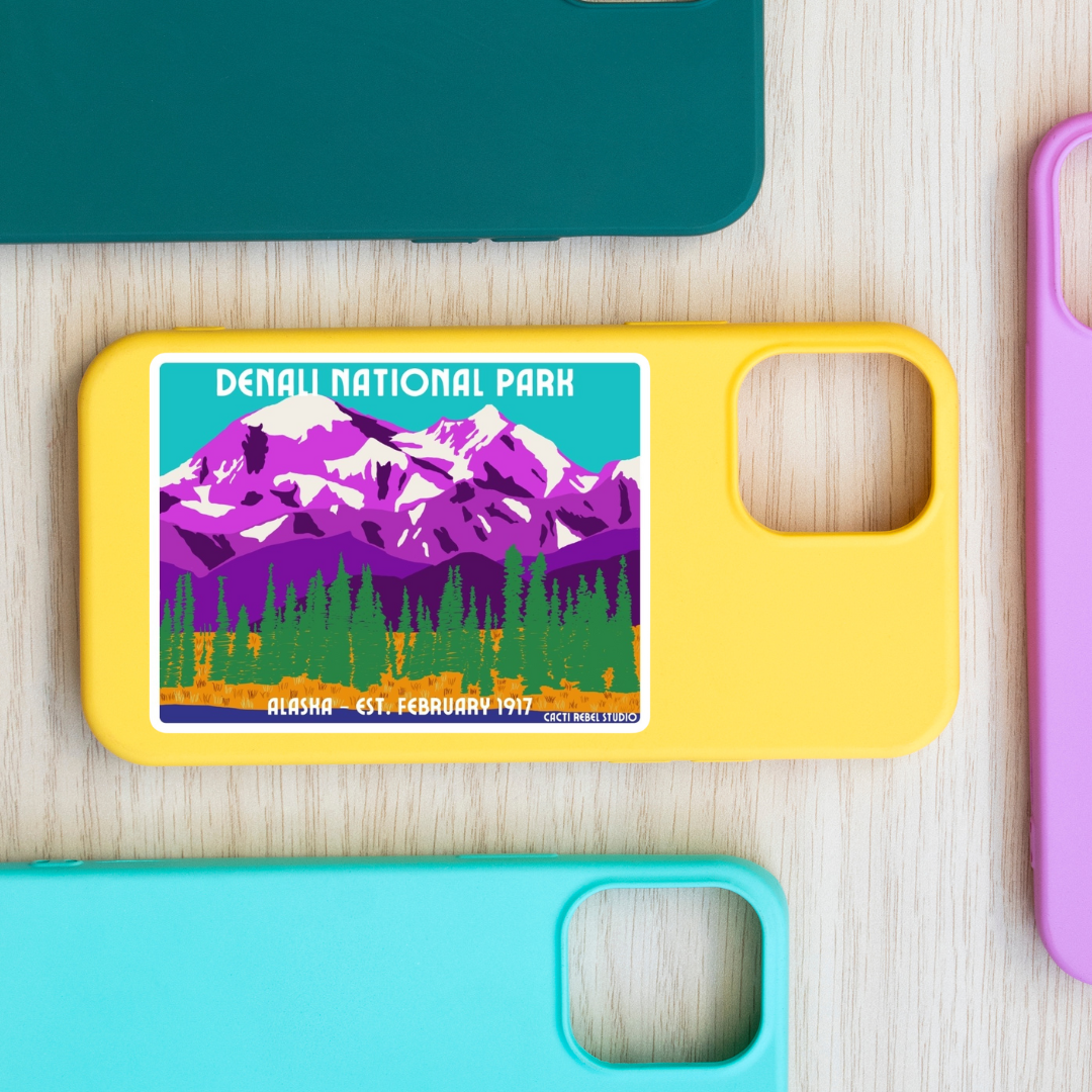 Denali National Park Sticker