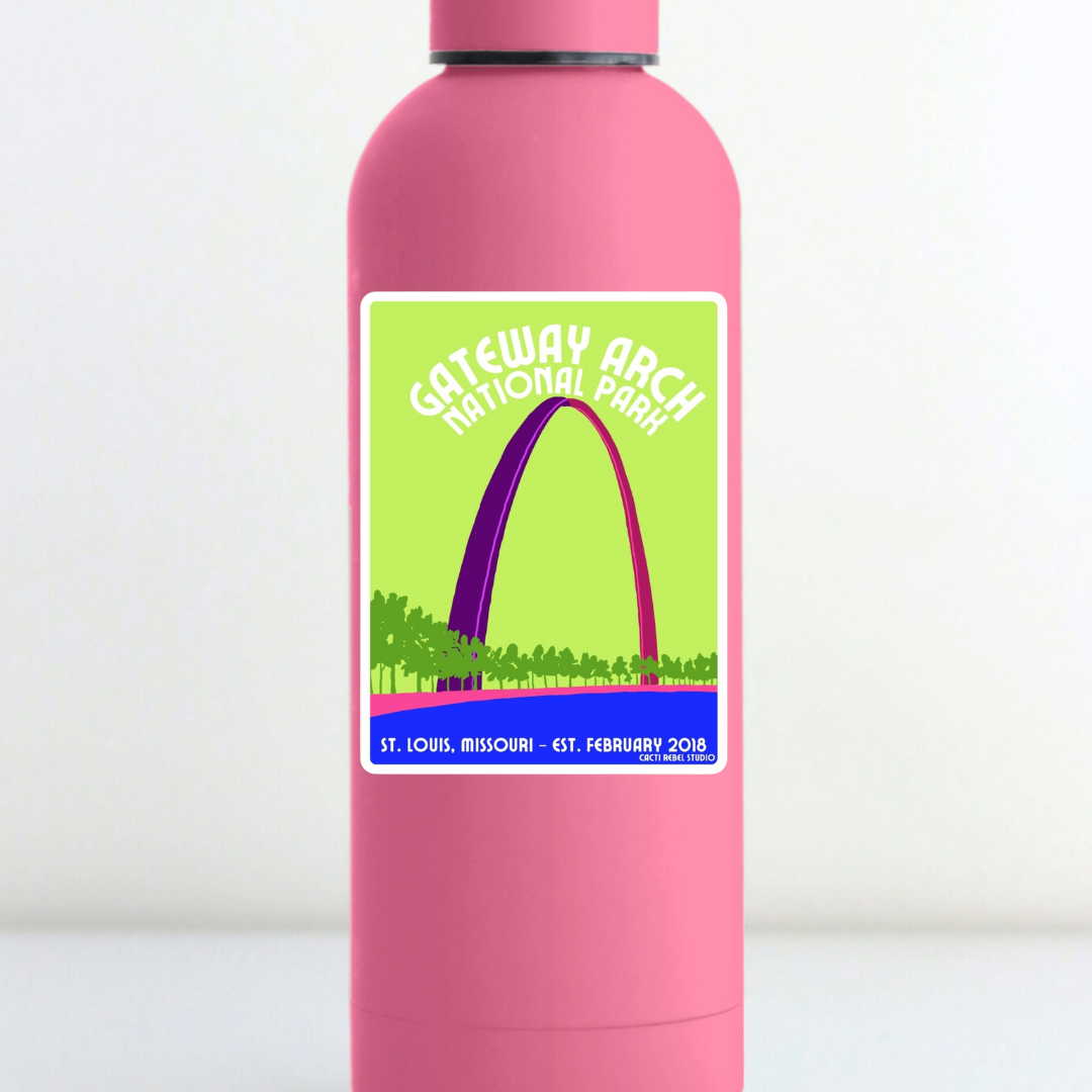 Gateway Arch National Park Sticker