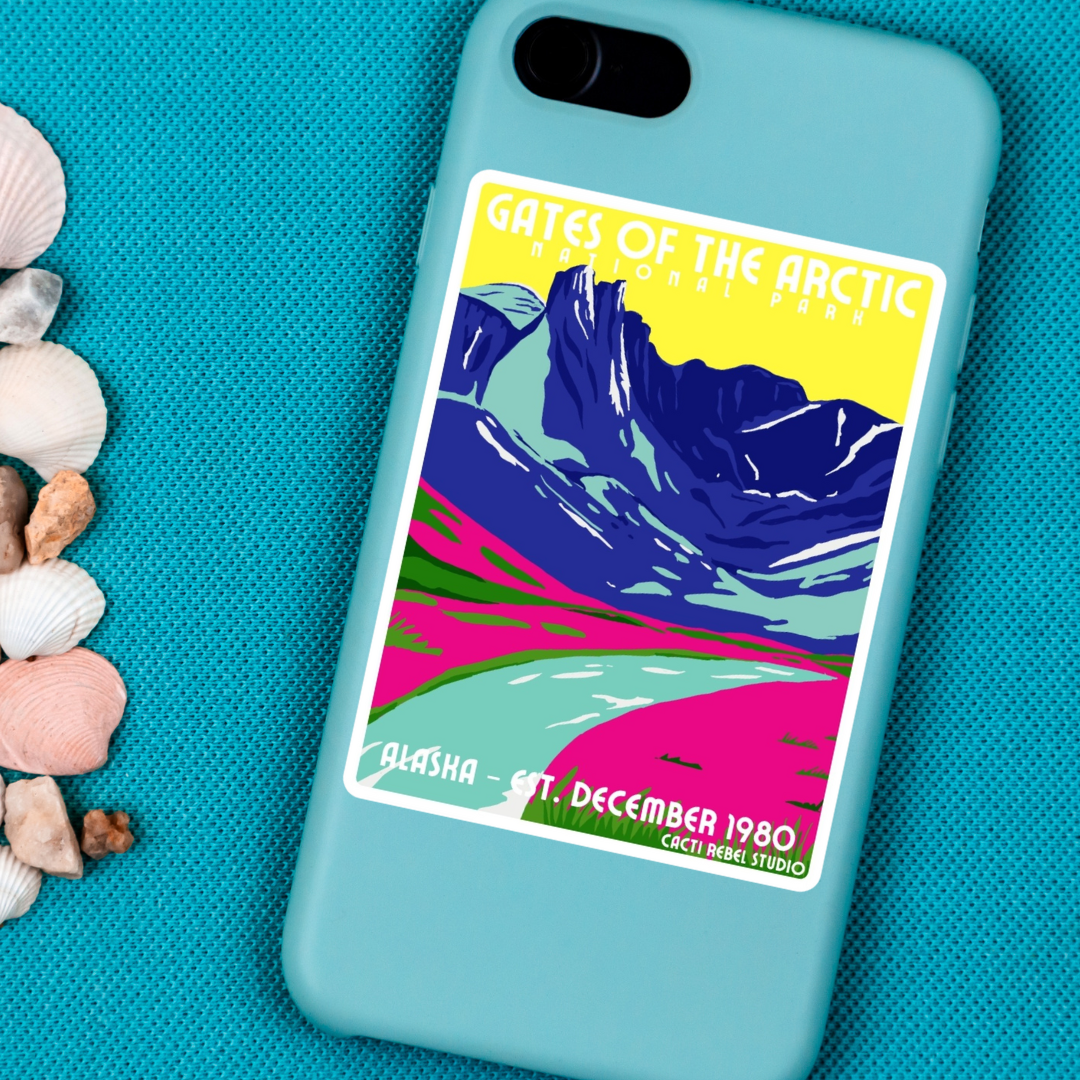 Gates of the Arctic National Park Sticker