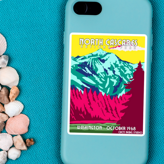 North Cascades National Park Sticker