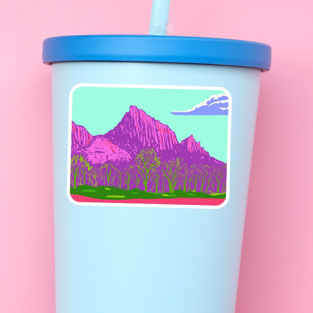 Zion National Park Sticker