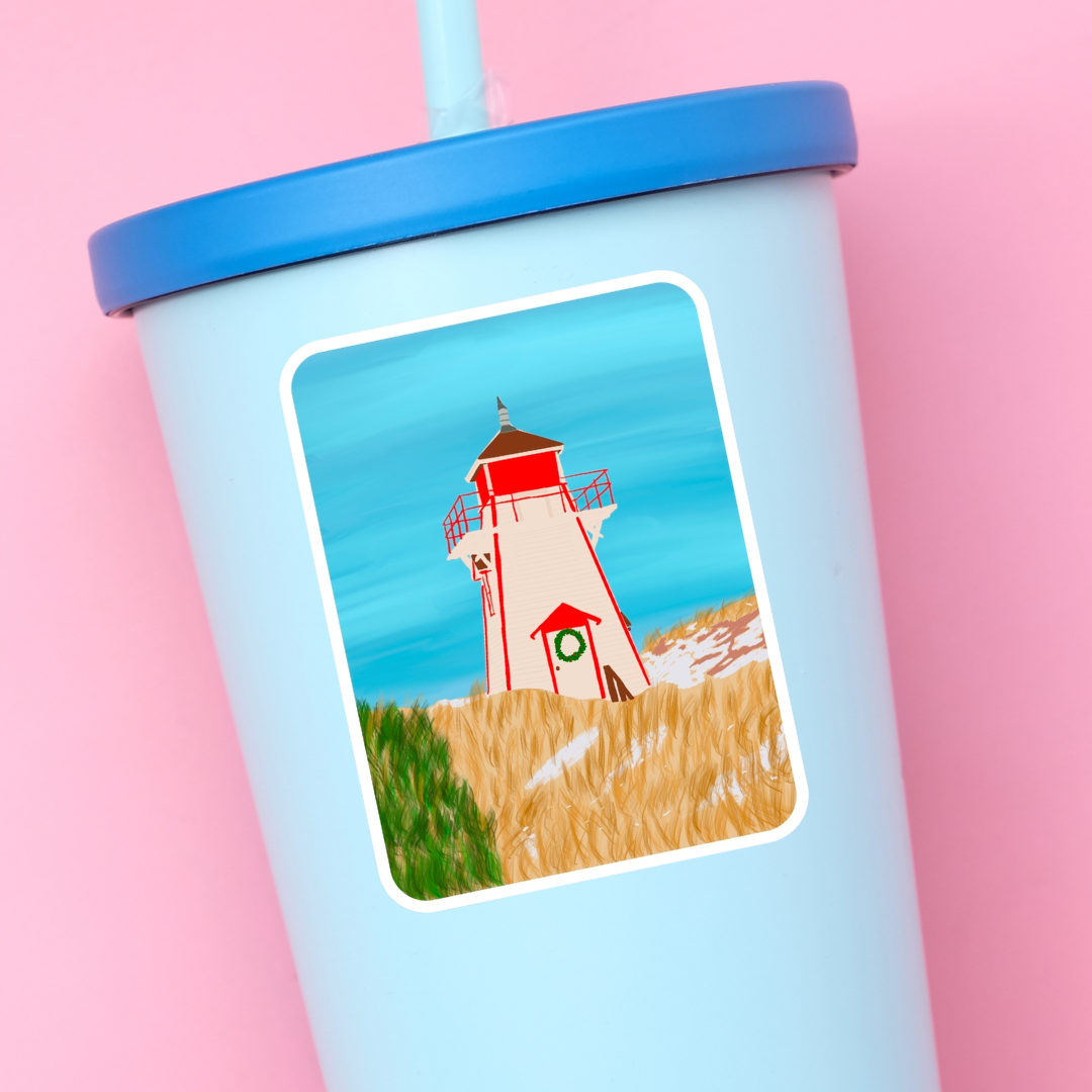 Covehead Light, Prince Edward Island Sticker