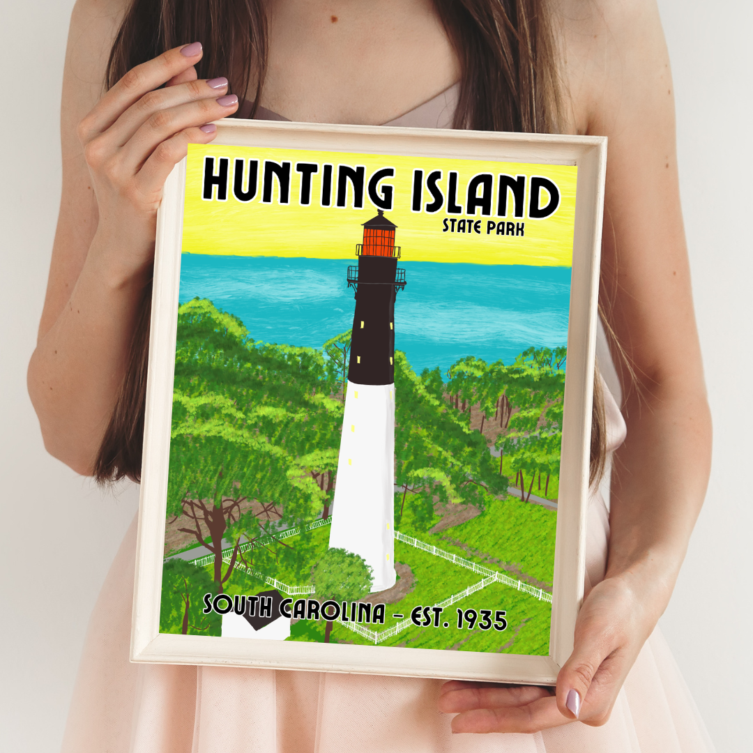 Hunting Island State Park, South Carolina Art Print