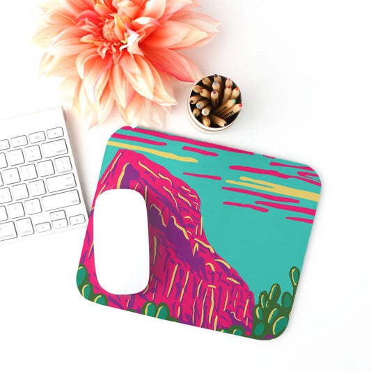 Arizona Mountain Mousepad I Southwest Home Office Accessory