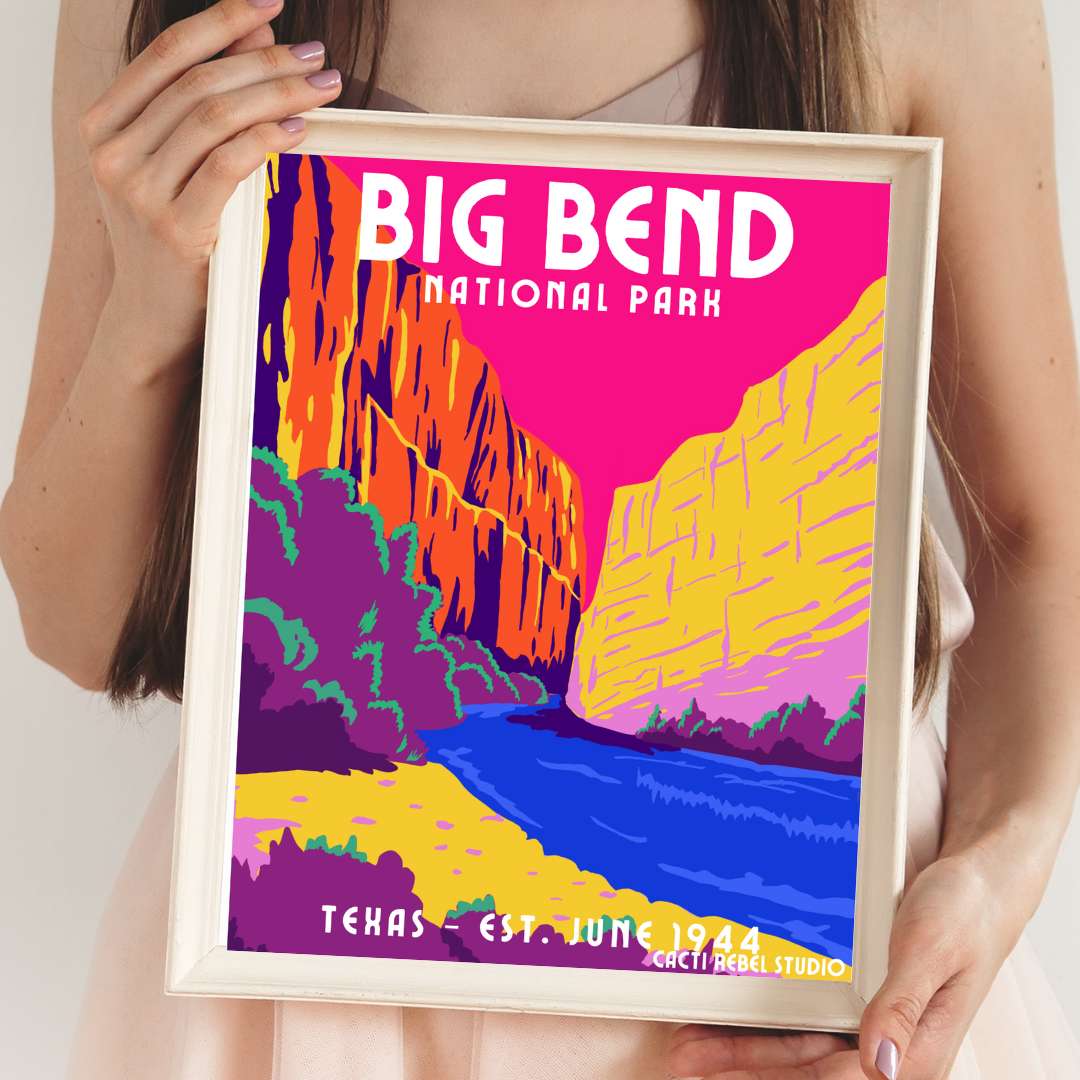 Big Bend National Park Art Print