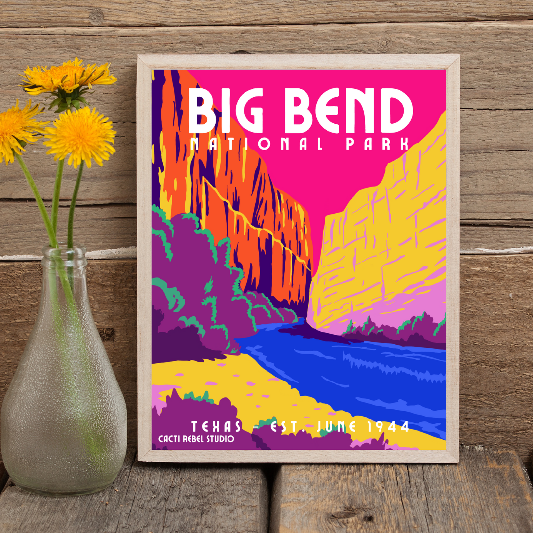 Big Bend National Park Art Print