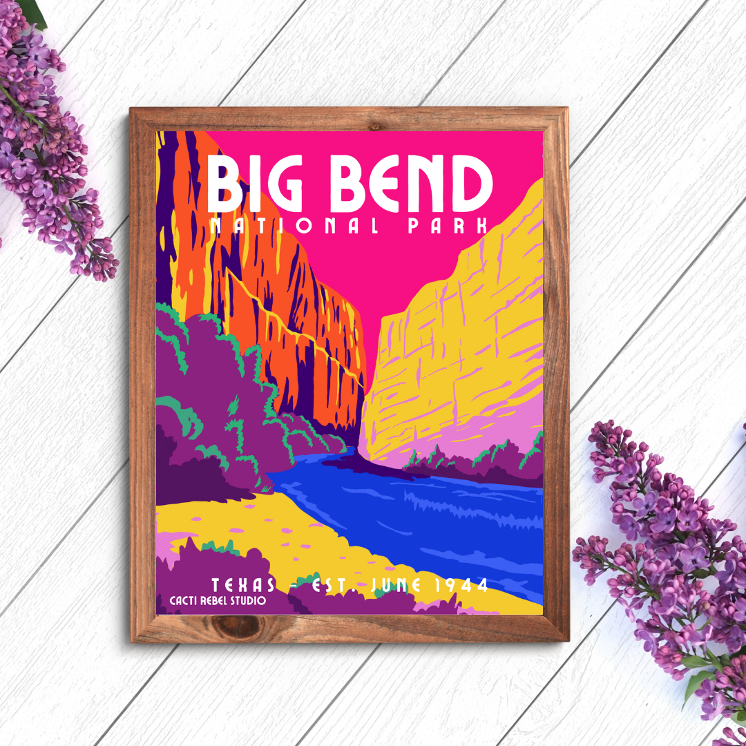 Big Bend National Park Art Print